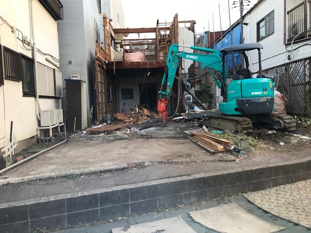 木造2階建て解体工事(神奈川県座間市相武台)　工事後の様子です。